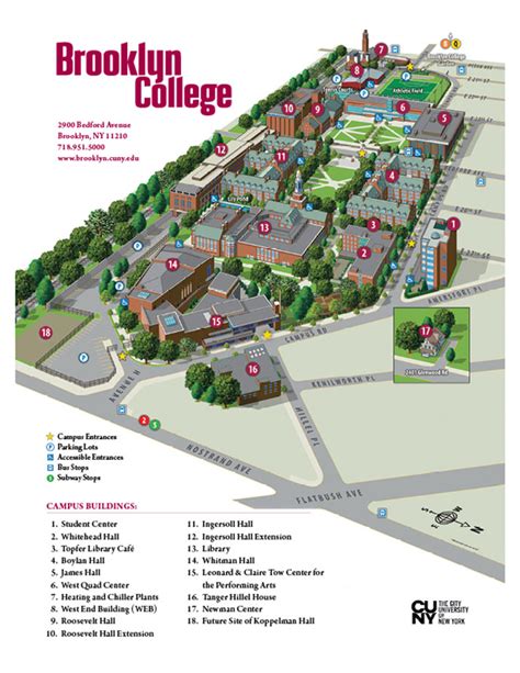 brooklyn college campus|brooklyn college campus map.